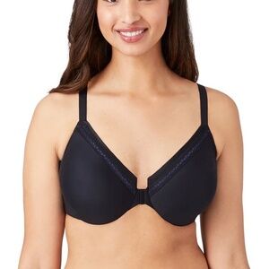 Wacoal Perfect Primer Front Close Underwire Bra - Black, 42C
